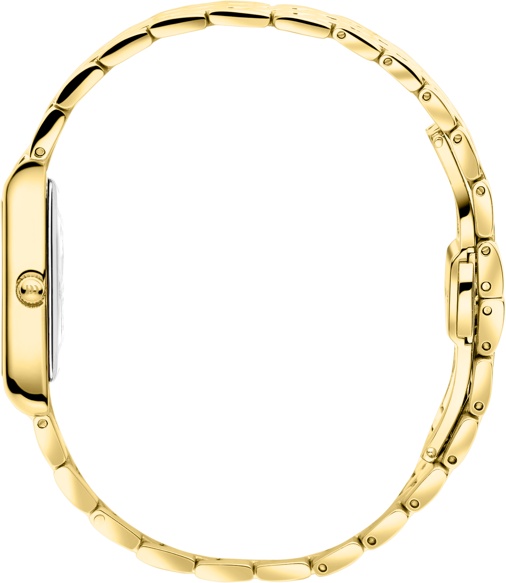 Danish Design Pure Marie IV05Q1298 Rechthoekig dameshorloge goudkleurig 22 mm