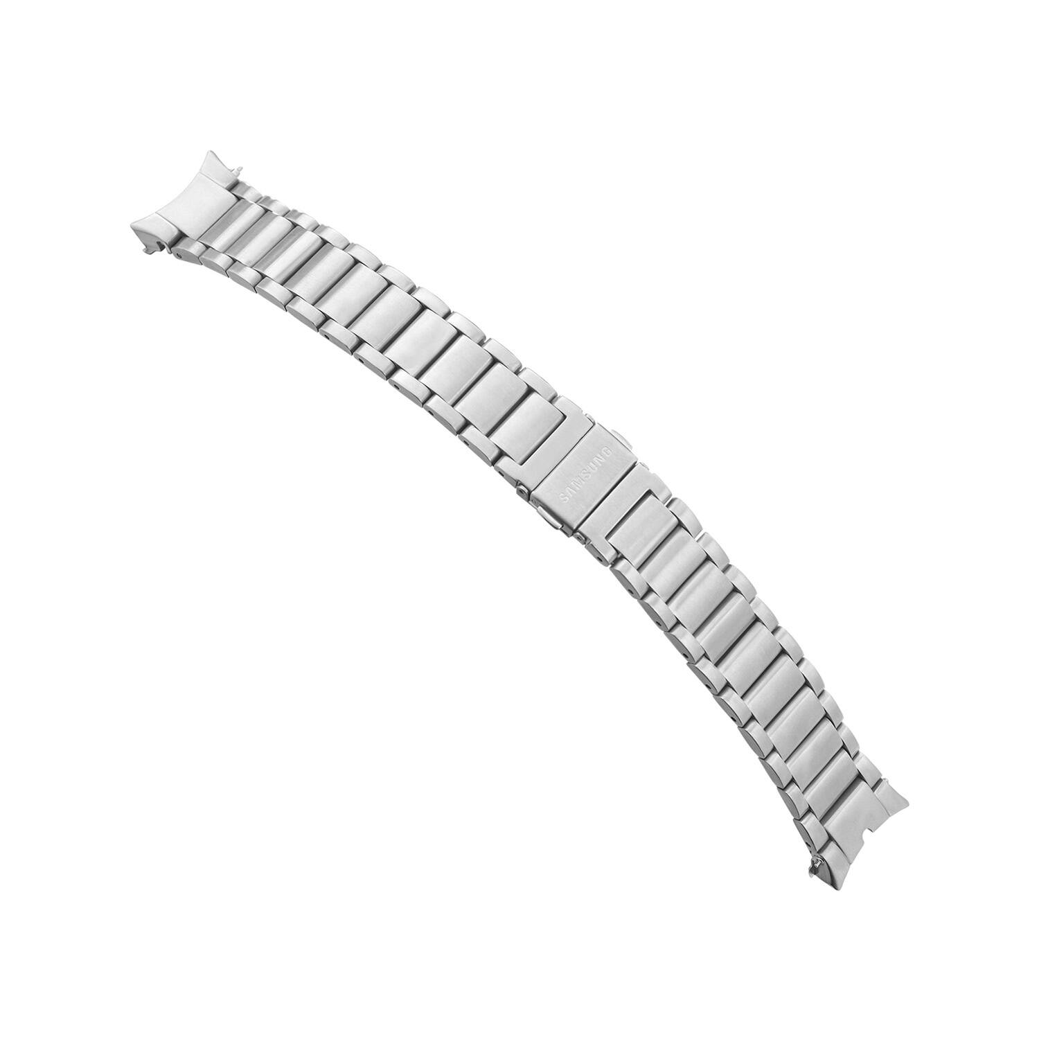 Samsung Galaxy Watch horlogeband SAB.R870SS - Staal - Unisex - Vouwsluiting