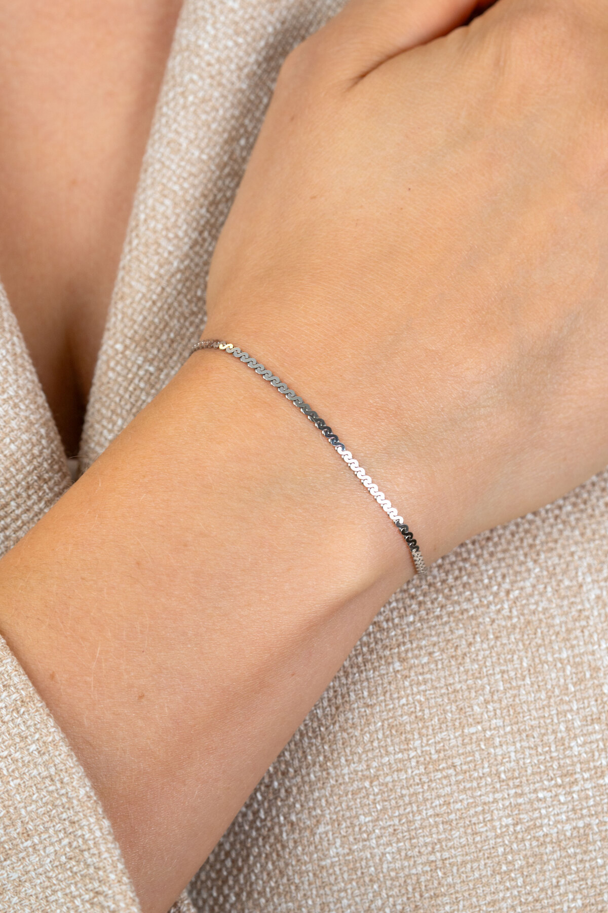 Zinzi ZIA2774 zilveren schakelarmband S schakels 1.9 mm breed - Lengte 16-19 cm