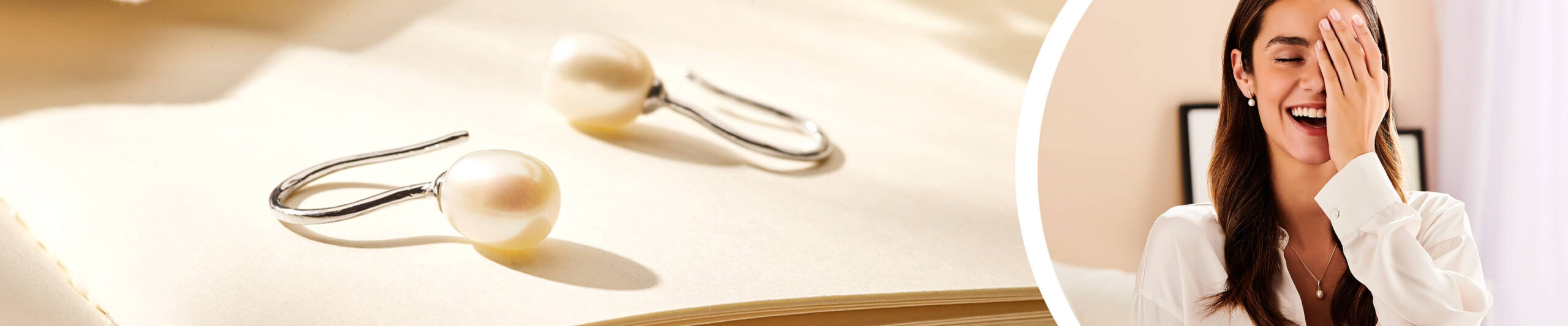 Oorbellen met parels